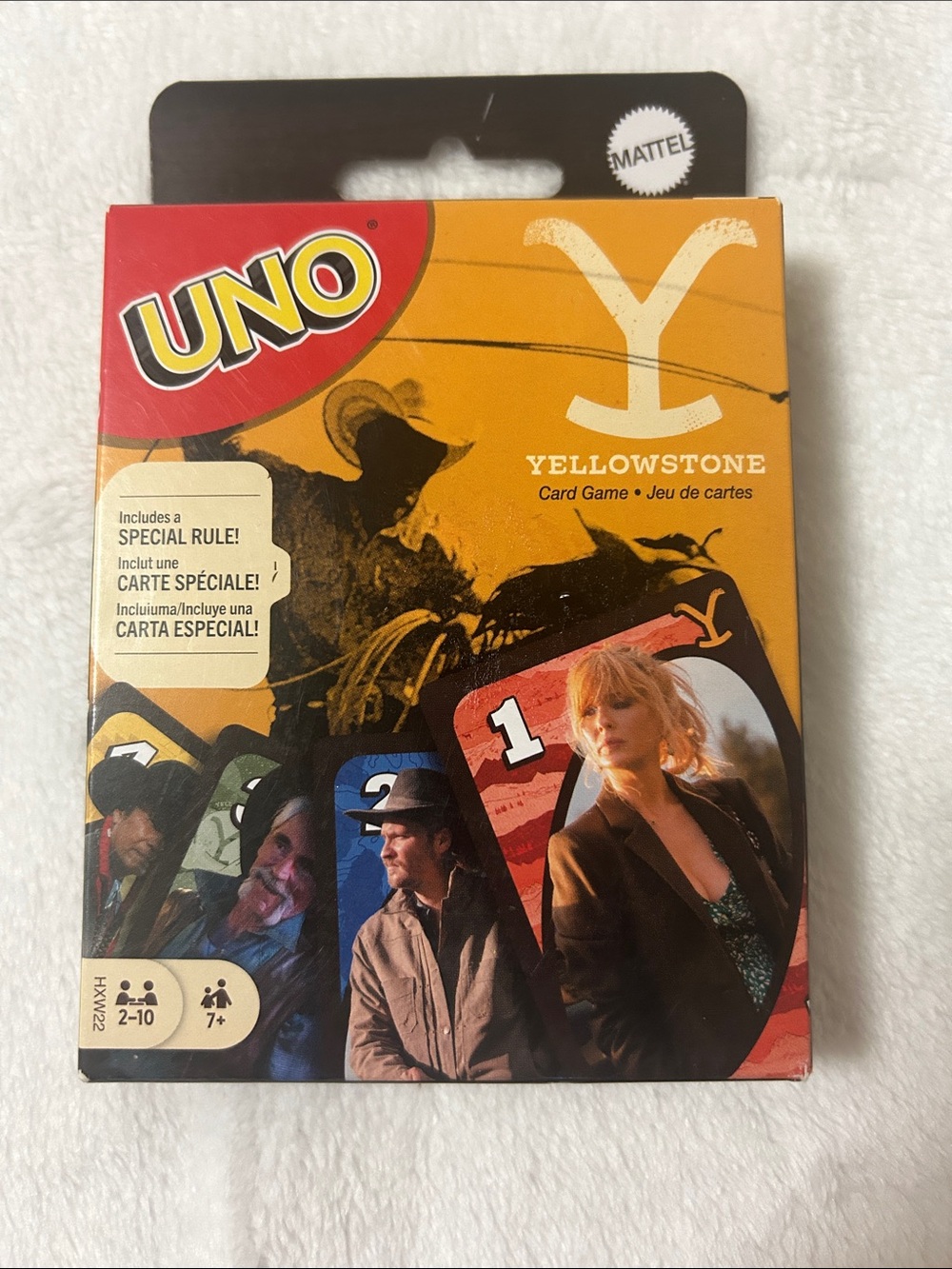 UNO Yellowstone Card Game for Kids, Adults & Family Night